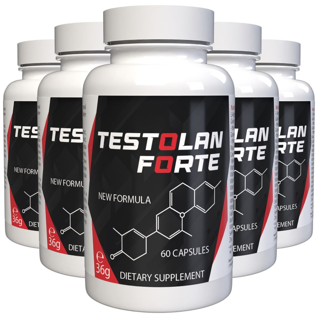 Testolan Forte - 300 Gélules (5x 60 Gélules), Paquet de 5 Image du produit 