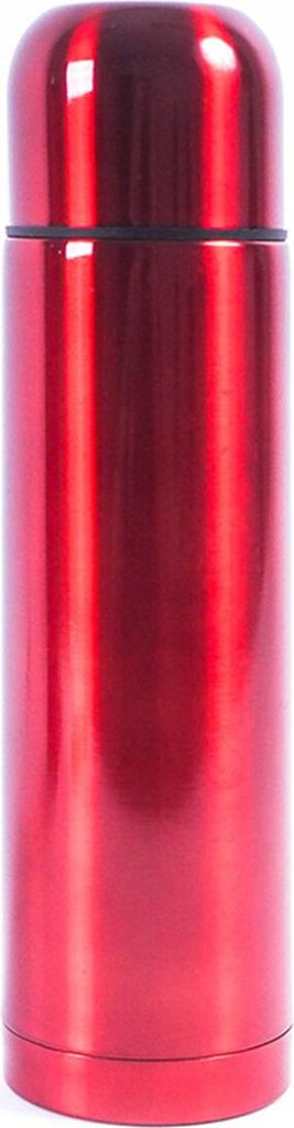 Vakuumisolierte Edelstahl Thermoskanne Rot 750 ml, 32 cm Produktbild 