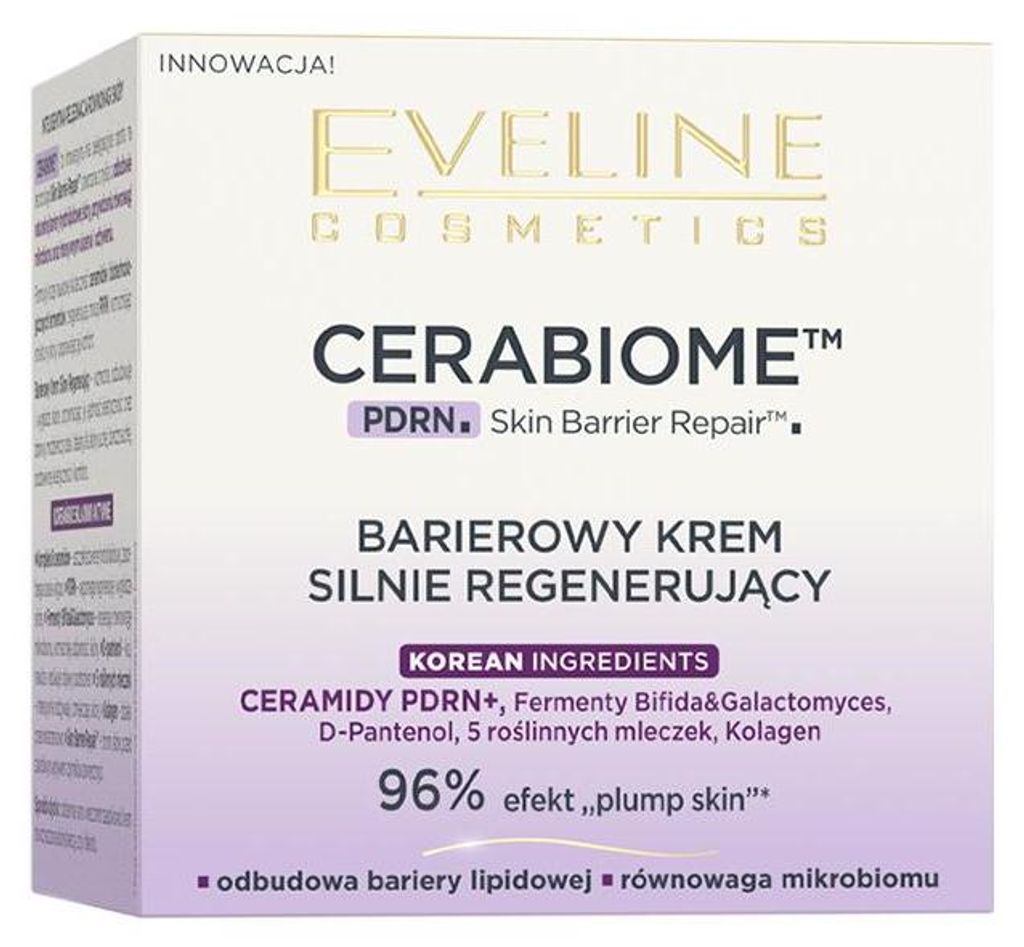 Eveline Cosmetics Cerabiome – feuchtigkeitsspendende, beruhigende Gesichtscreme