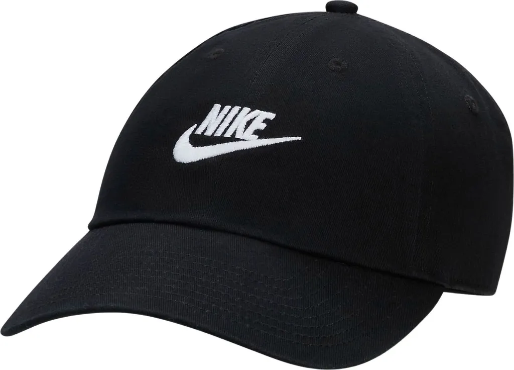 Nike Club Cap Futura Wash Nero - Accessorio Unisex Premium M/L