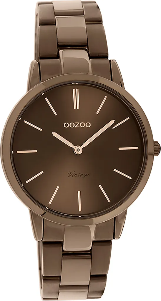 Oozoo Orologio Donna C20102 Vintage Blu Navy Acciaio Inox Elegante