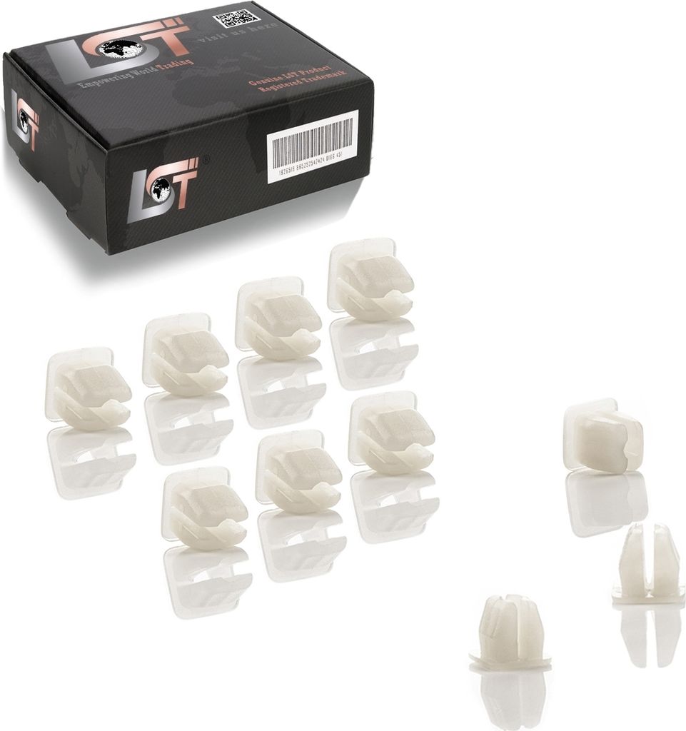 10x Für Jeep Renegade Compass Heckklappen Hecktürverkleidung Spreizmutter