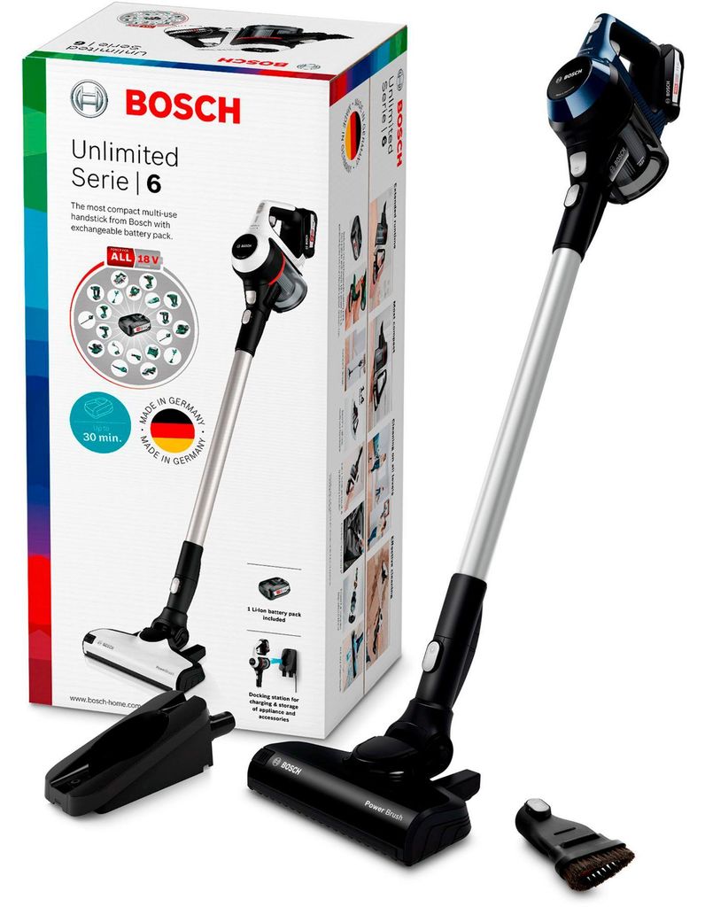 Bosch Serie 6 BBS611PCK Stabstaubsauger/Elektrischer Besen Produktbild 