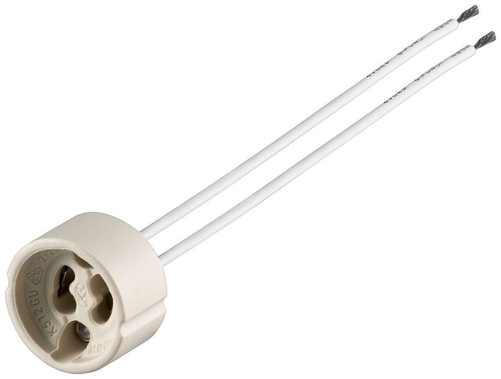 Douille de lampe GU10 avec fils jumelés Image du produit 