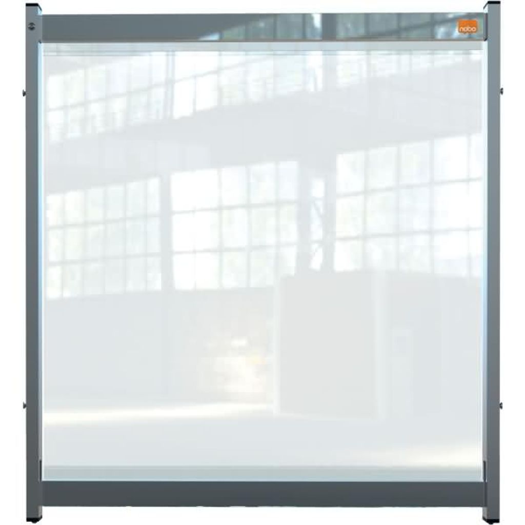 Bureauscherm nobo modulair tr pvc 750x820mm | 1 stuk