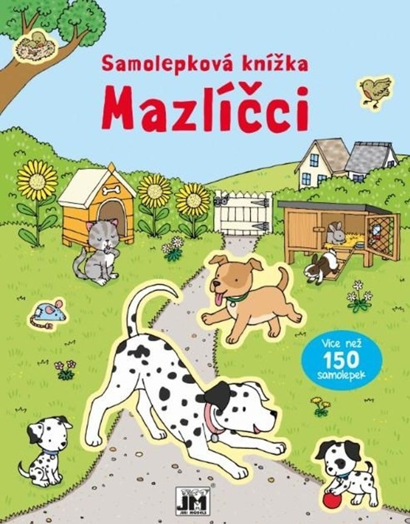 Samolepky knížka Mazlíčci Obrázek produktu 