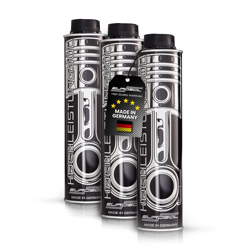 3x Eurosol Hochleistungsöl: Motoröl Additiv für alle Otto-, Diesel- & Wankelmotoren & Gassorten sowie Getriebe, Differentiale & Feinfilteranlagen
