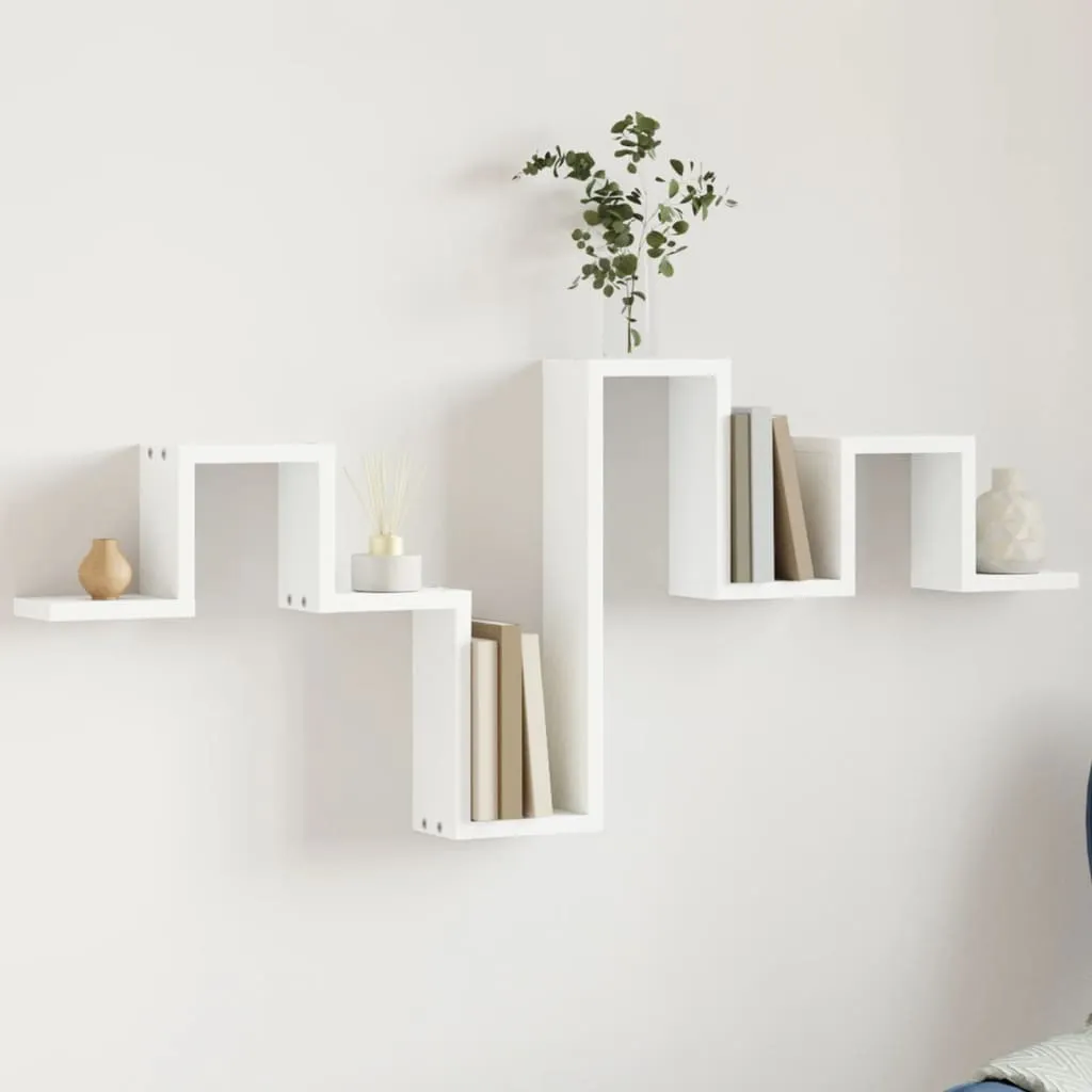 Scaffale Maison Exclusive 104,5x10x43 cm | Mensola Parete Bianco Ligneo