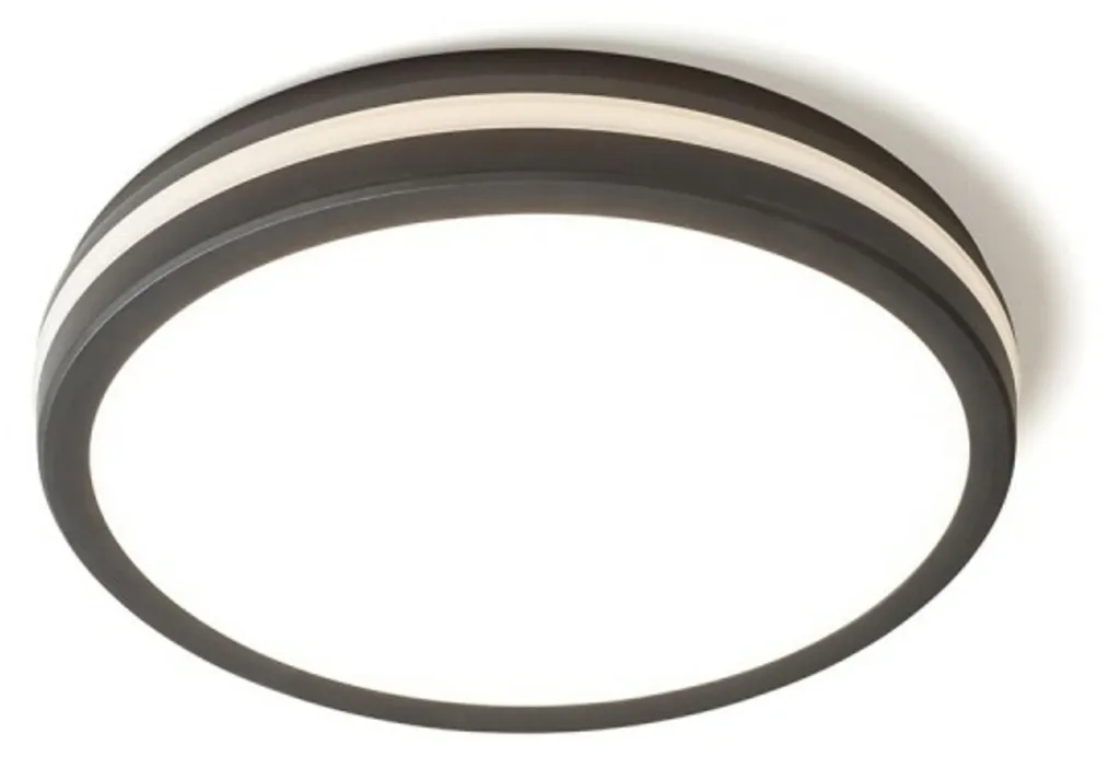 Plafonnier LED Étanche IP65 Anti-Poussière Noir - Solution Éclairage 40W