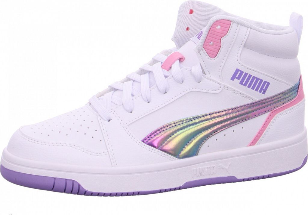 Puma Rebound V6 Mid Schnürstiefel Weiß
