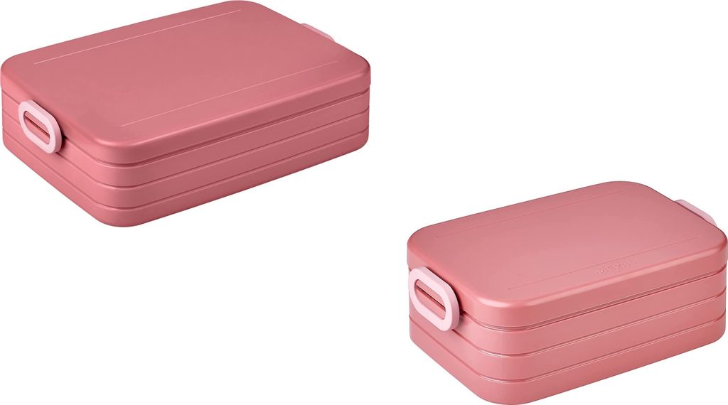 Mepal | Take a Break Duo Pack | Brotdose To Go | Lunchboxen für 2 bis 4 Sandwiches oder 4 bis 8 Brotscheiben | ideal für Meal Prep | Essenbox mit...