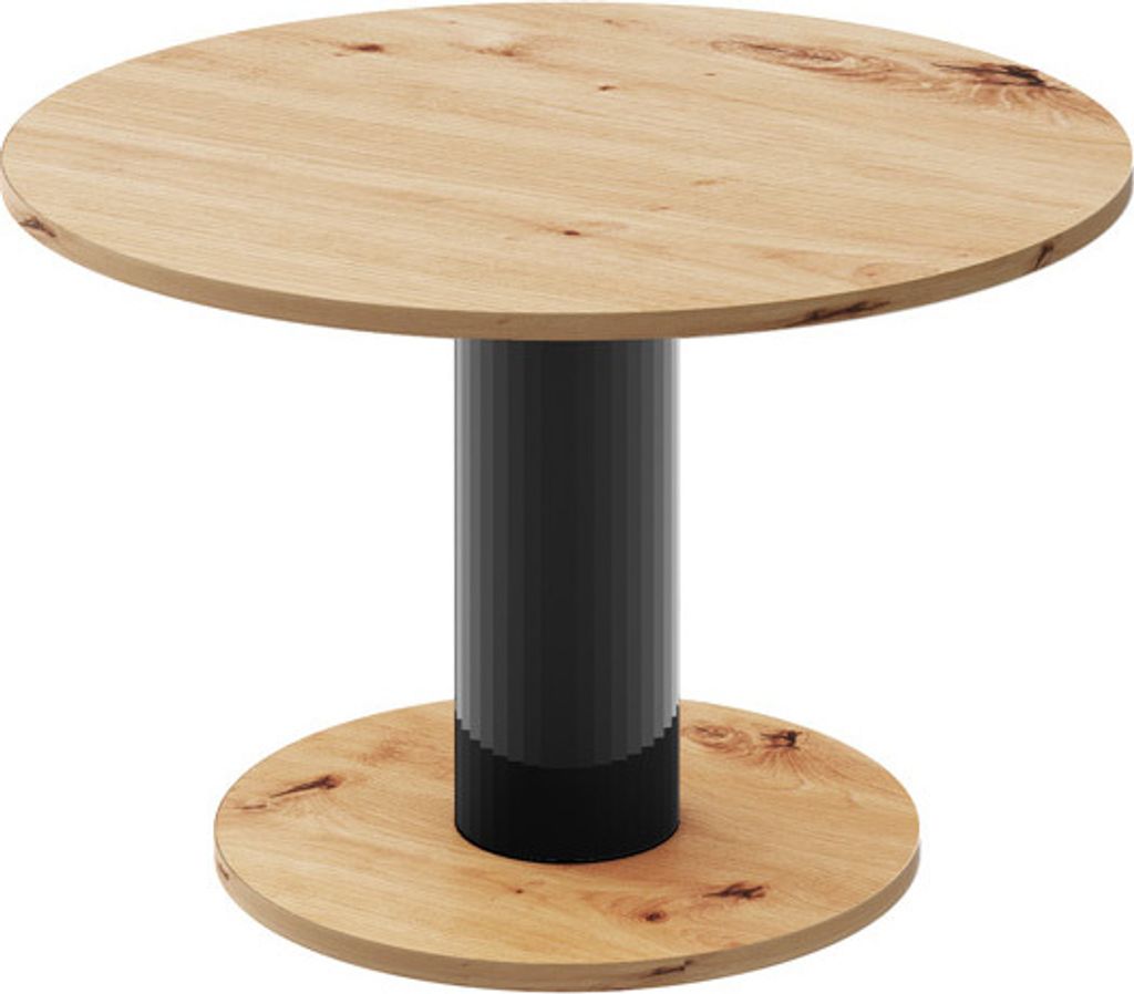 Design Couchtisch rund HSO-111 80cm Hochglanz Tisch