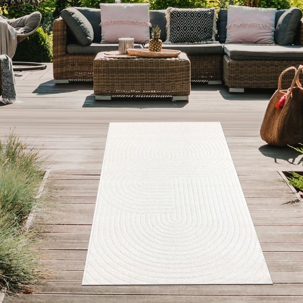 Tapis élégant résistant aux intempéries | In & Outdoor | en Image du produit 