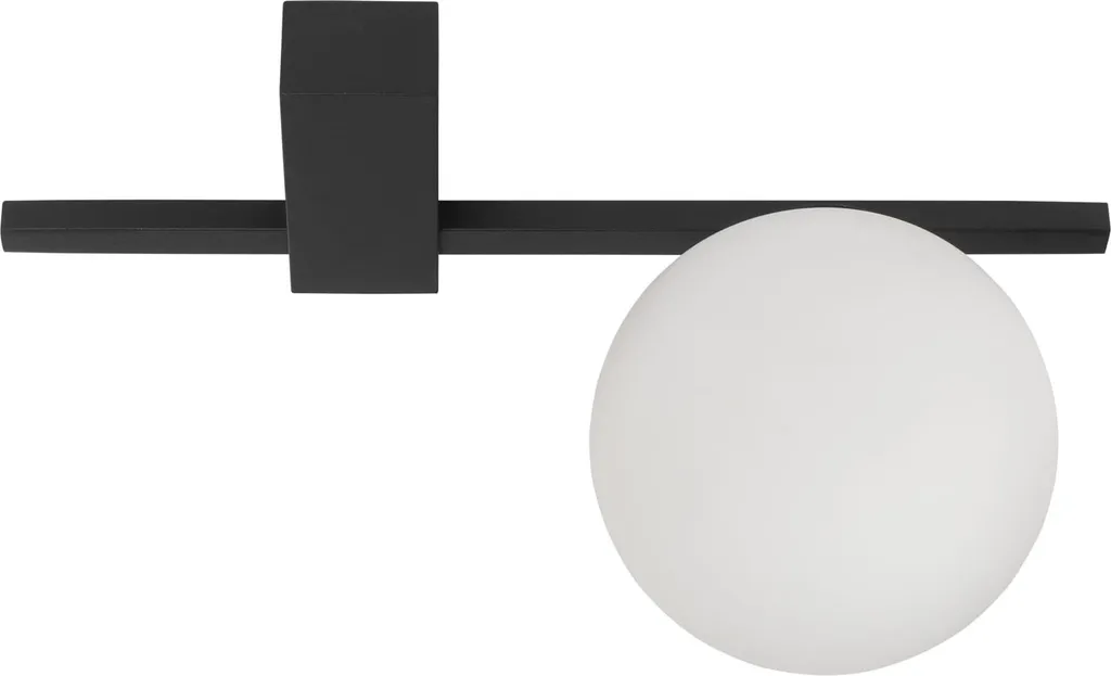 Plafonnier PIK Compact Noir et Blanc : Éclairage Élégant Petit Espace