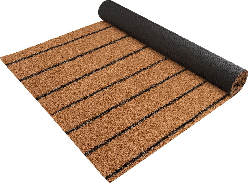 Primaflor Kunstrasen TEAK PRO 2,00m x 4,50m - 12mm hoch - Meterware - Wasserdurchlässiger, UV-Stabiler Rollrasen, Rasenteppich, Kunststoffrasen f...