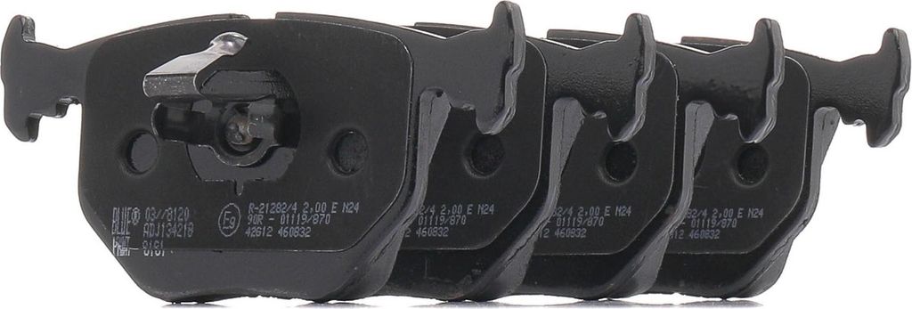 BLUE PRINT Bremsbeläge Satz Hinten für BMW 3 Limousine (E46) ADJ134218