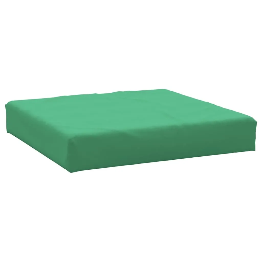 Coussin de palette Vert confortable et durable - Solution salon de jardin