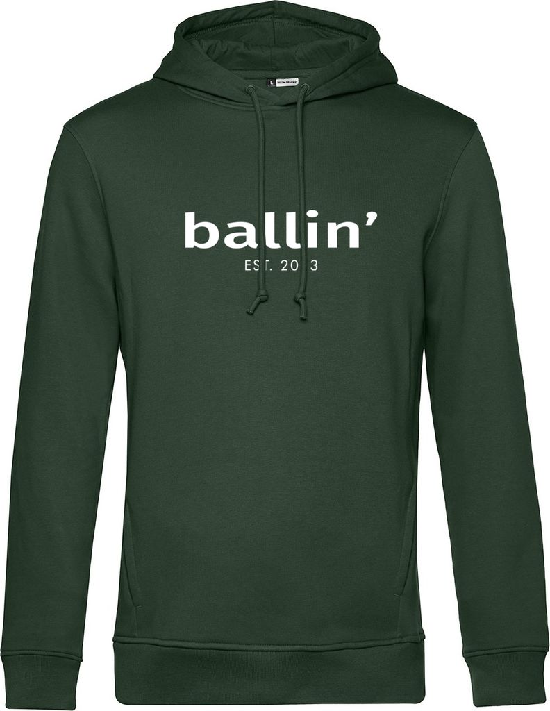 Ballin Est. 2013 Basic Hoodie Grun - Große 3XL