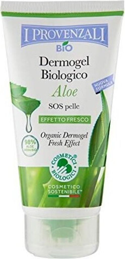 I Provenzali Organic Aloe SOS Skin Fresh Effect Dermogel 5.1 Fl Oz