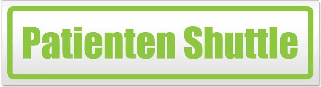 Kiwistar - Autoaufkleber - Lindgrün - 45 x 12 cm - Patienten Shuttle - Hinweis Aufkleber Sticker für Auto, Kfz, Fahrrad, PKW, LKW
