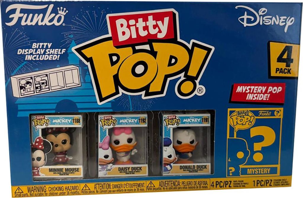 Disney Bitty POP! Figure in vinile 4er-Pack Minnie 2,5 cm Immagine del prodotto 
