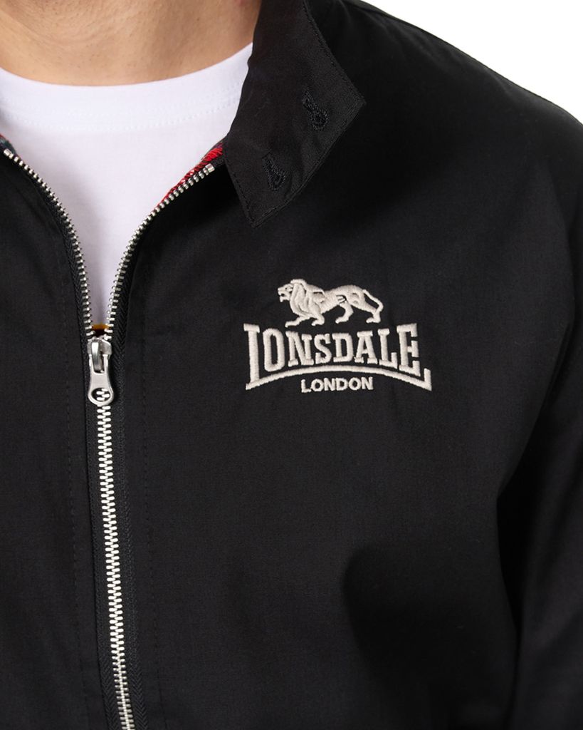Lonsdale Herren Jacke Harrington, Farbe:black, Größe:L Produktbild 19