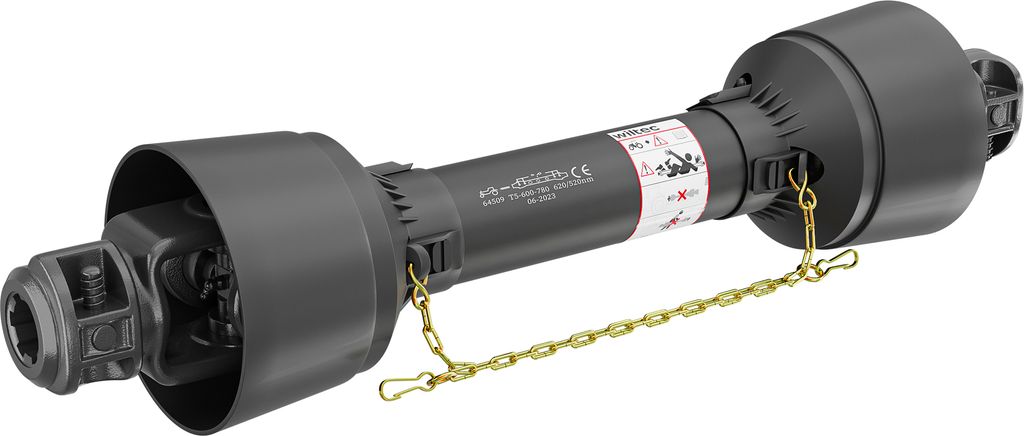 Wał PTO T5 600mm 620Nm 540rpm, wał PTO, 54kW (74hp), 2x 1 Zdjęcie produktu 