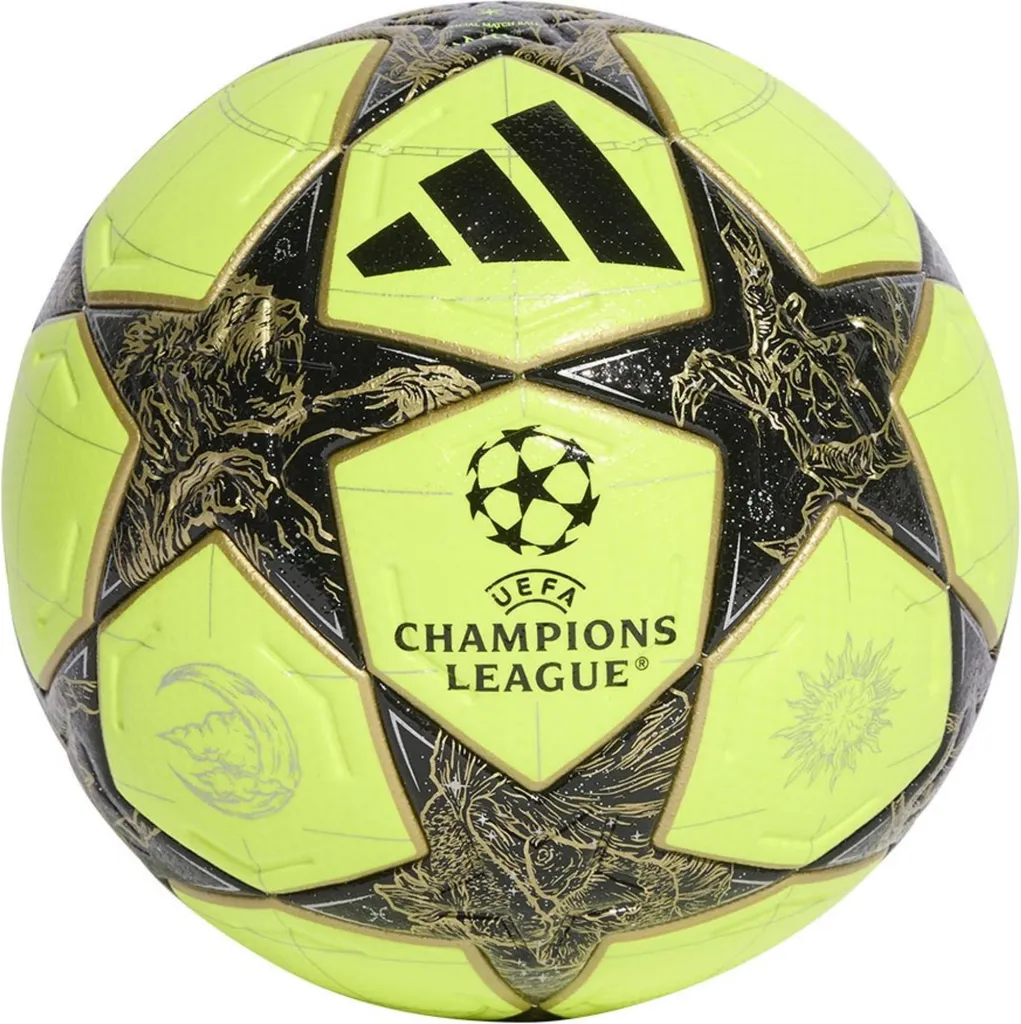 Ballon adidas UCL PRO WTR JP1545 Thermosoudé Haute Visibilité Taille 5