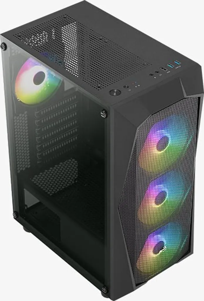 Boîtier PC Aerocool Falcon-A v2 Anti-Surchauffe avec Large Espace de Montage