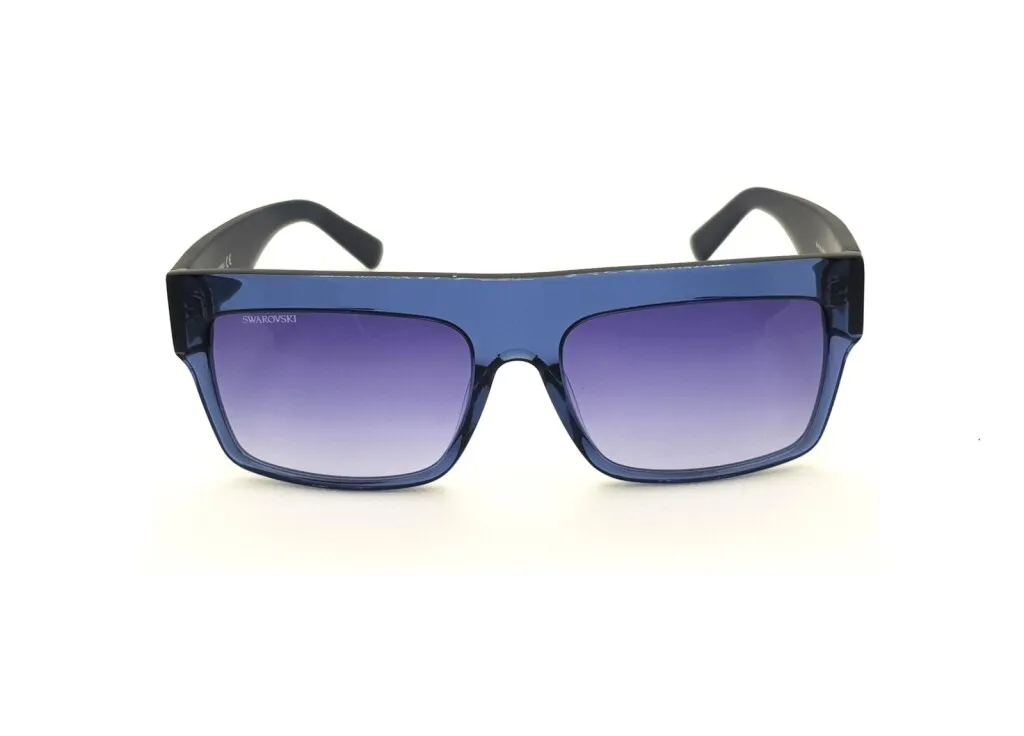 Swarovski SK0128/S Lunettes de soleil à verres dégradés et strass 90W