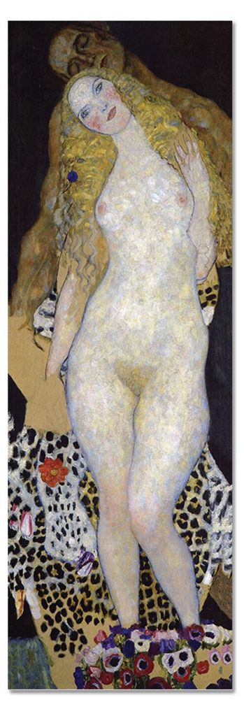 Giallobus - Adam und Eva - Gustav Klimt - 50L x 150B cm - Bild - Acrylglas