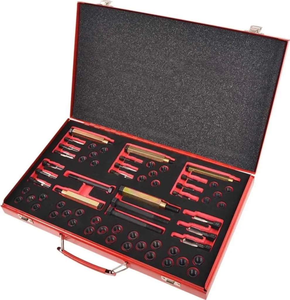 Réparer filetage bougie préchauffage cassé M8 M10 M12 avec ce kit 63 pcs