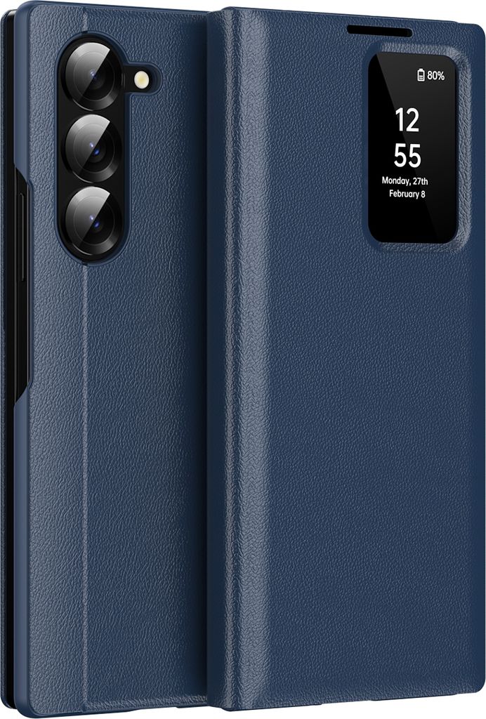 Kožené flipové pouzdro pro Samsung Galaxy Z Fold 6, obal s Obrázek produktu 