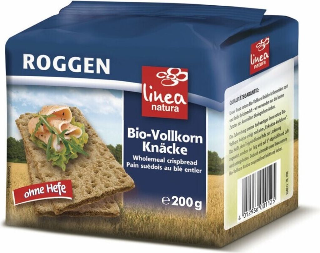 Linea Natura - Linea natura Roggen Vollkorn Knäcke - 200g