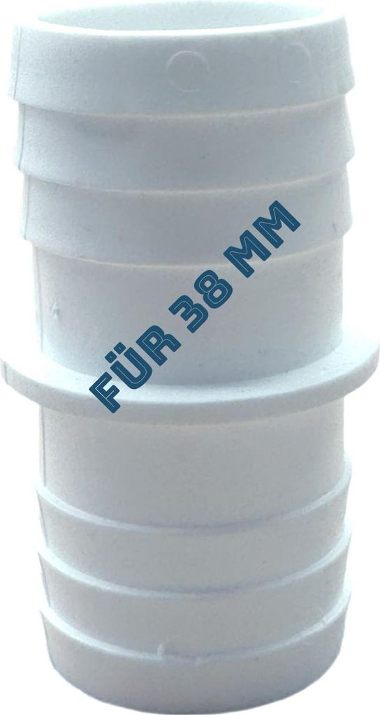 Doppelschlauchtülle Ø 38 mm für Poolschläuche