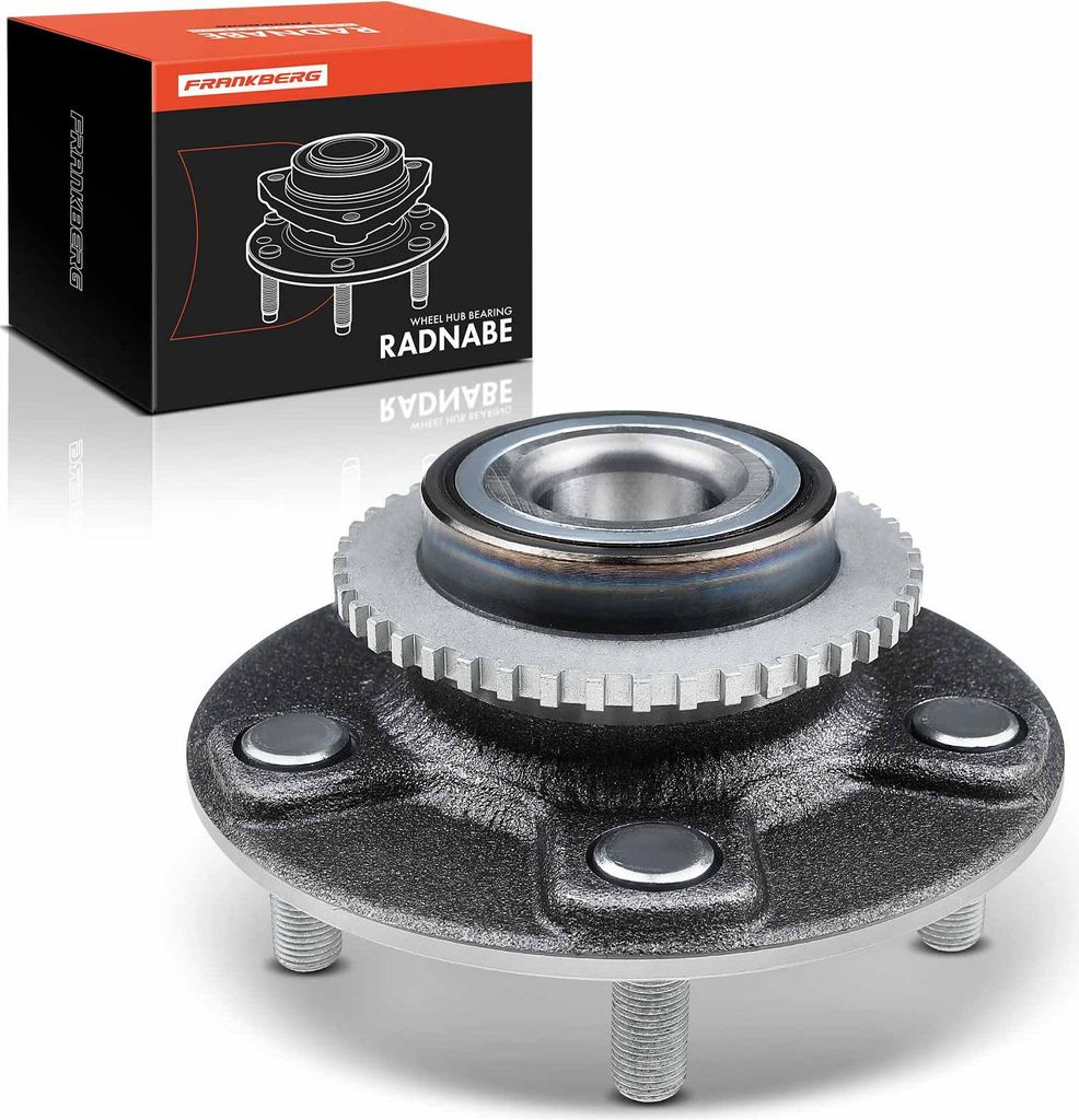 Frankberg 1x Radnabe Radlagersatz Hinterachse beidseitig für Nissan Almera Tino 1.8L 2.0L 2.2L 2000-2006