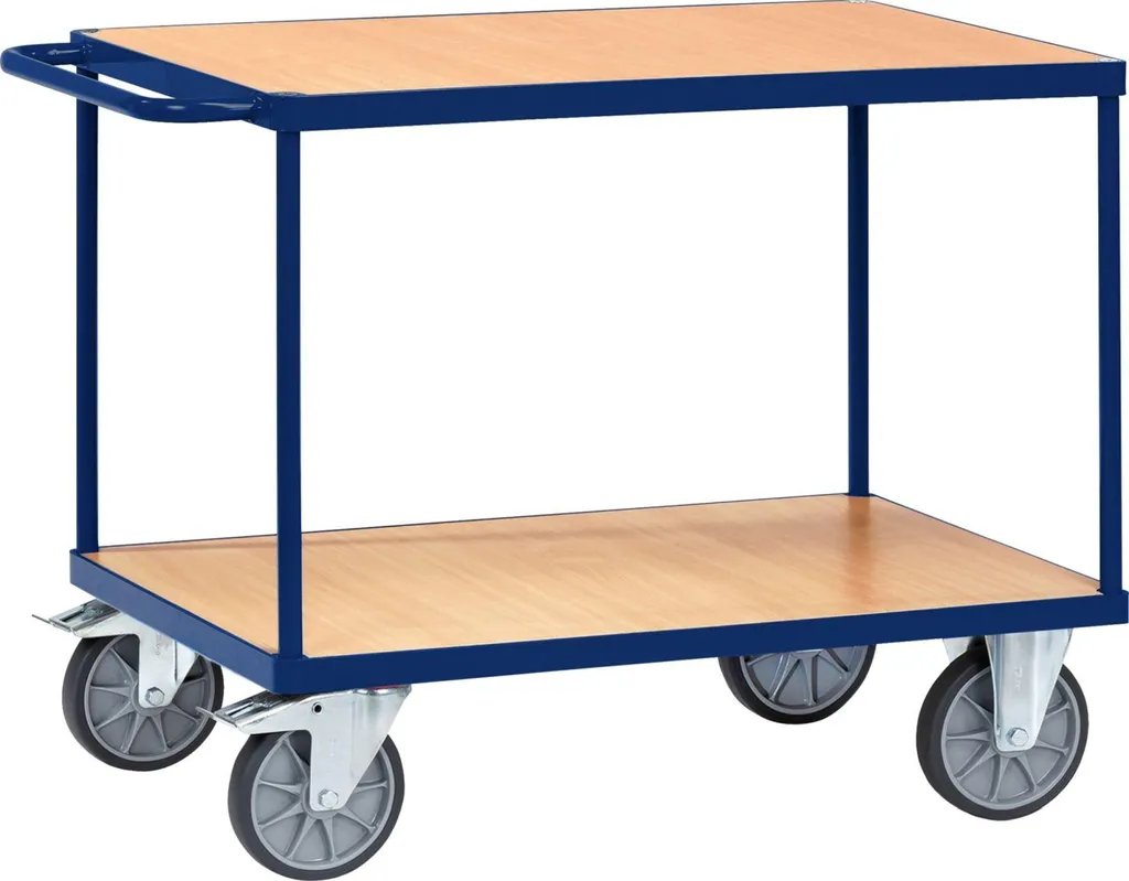 Chariot de transport pour atelier et picking entrepôt 850x500 mm