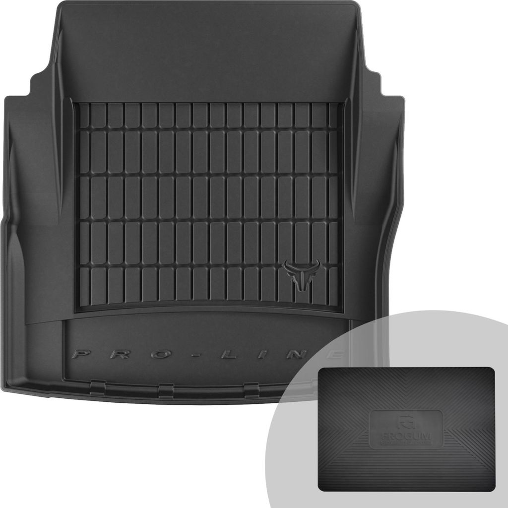 FROGUM ProLine 3D Gummimatte Exklusive Auto Kofferraummatte Kofferraumwanne für BMW M4 F82 2014-2021