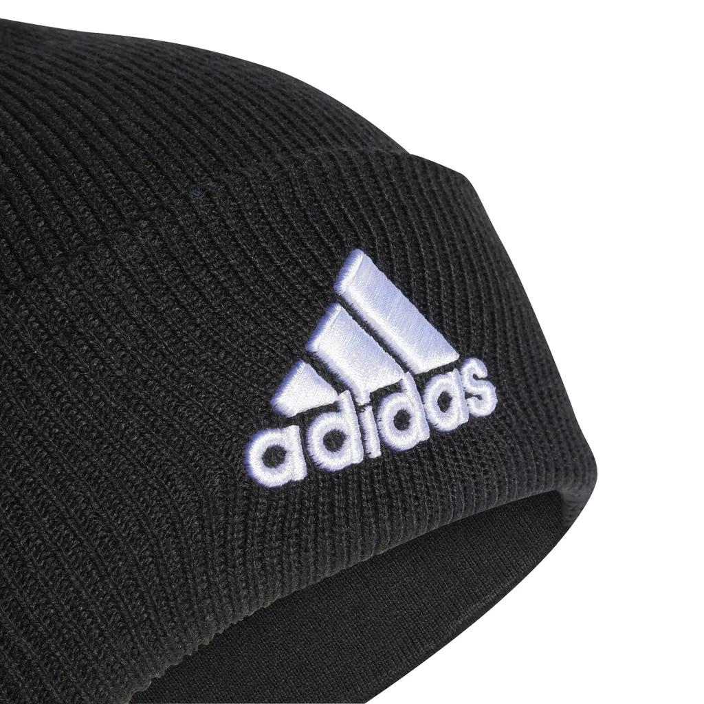 Bonnet Logo Cuf - Bonnet à Revers Classique avec Logo Brodé en Maille - 4