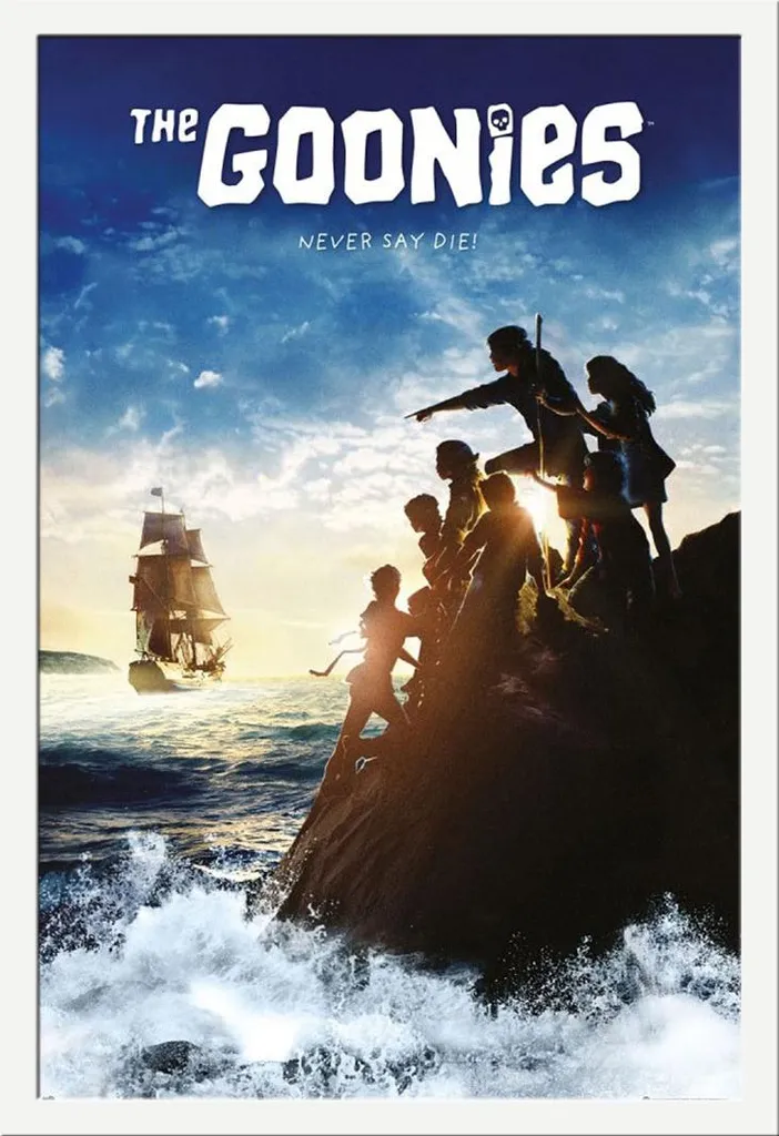 Offerta Poster I Goonies + Cornice Shinsuke Bianca - Design Cinema
