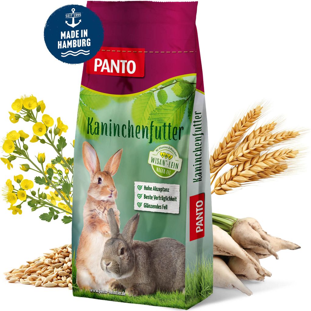 PANTO Kanin Basis (Zucht und Mast) 25kg - Kaninchenfutter