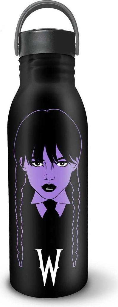 Karactermania Butelka na Wodę Wednesday Braids - Ekologiczny Produkt Codziennego Użytku