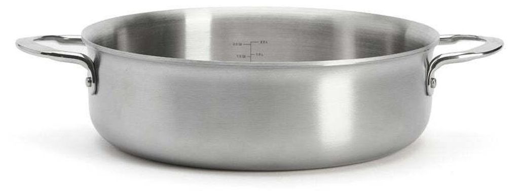 24 cm edelstahl-bratpfanne De buyer 3612.24