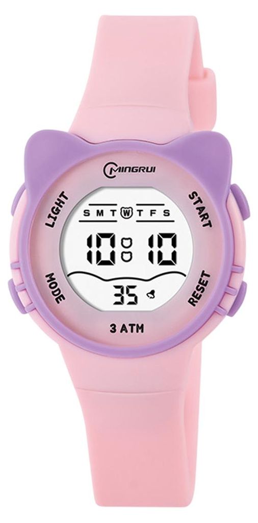 Digitale Kinderuhren für Mädchen und Jungen, wasserdichte Uhren mit Licht, Alarm und Stoppuhr, niedliche Uhren, ideales Geschenk für Kinder.