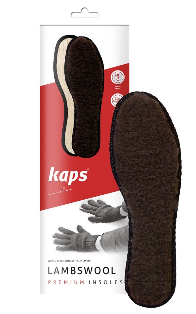 Salamander Professional Extra Warm Einlegesohlen – 100% Merinowolle, Rutschfest, EU 41