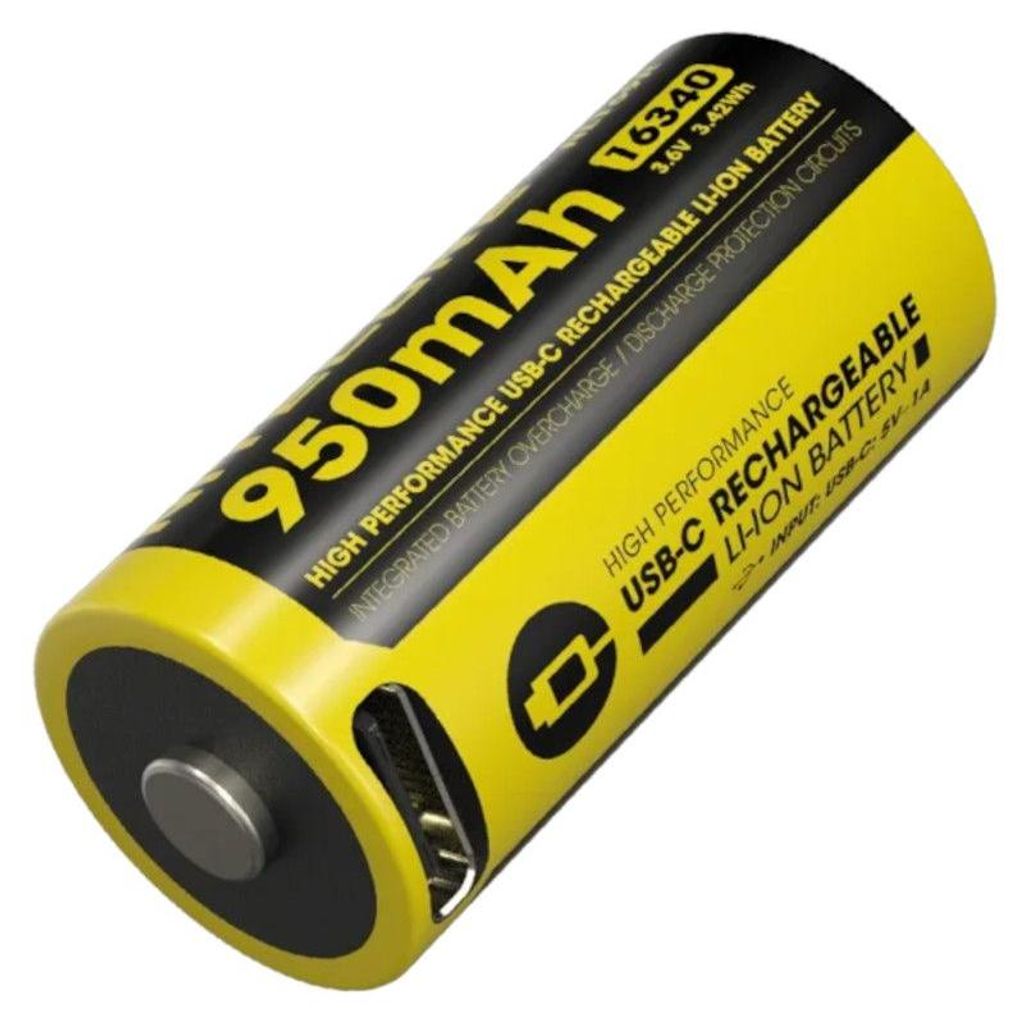 Nitecore NL169R | 16340 lithium-iontová baterie s USB Obrázek produktu 
