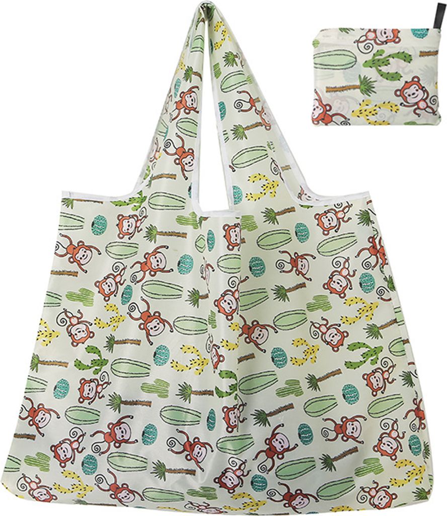 Tragbare, wiederverwendbare Einkaufstaschen, faltbare Einkaufstaschen, strapazierfähige Taschen, wasserdichte Stofftragetaschen