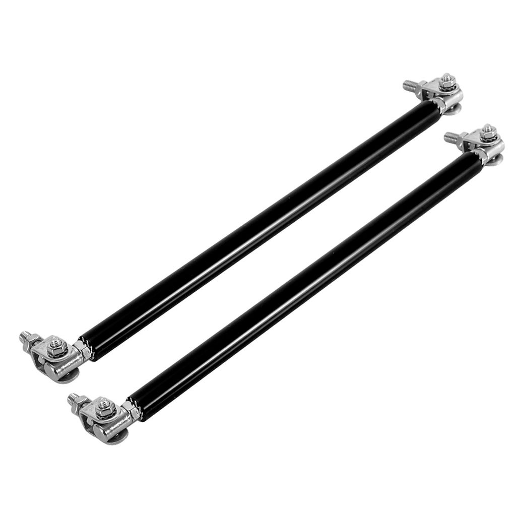 1 Paar 20cm Auto vordere Stoßstange Unterstützung Bar Strebe Auto Modifikation Unterstützung Rod(Black)