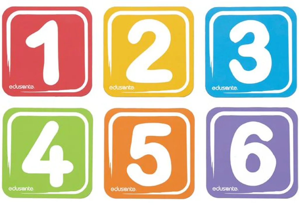 Plaques numérotées multicolores et aimantées pour circuits pédagogiques