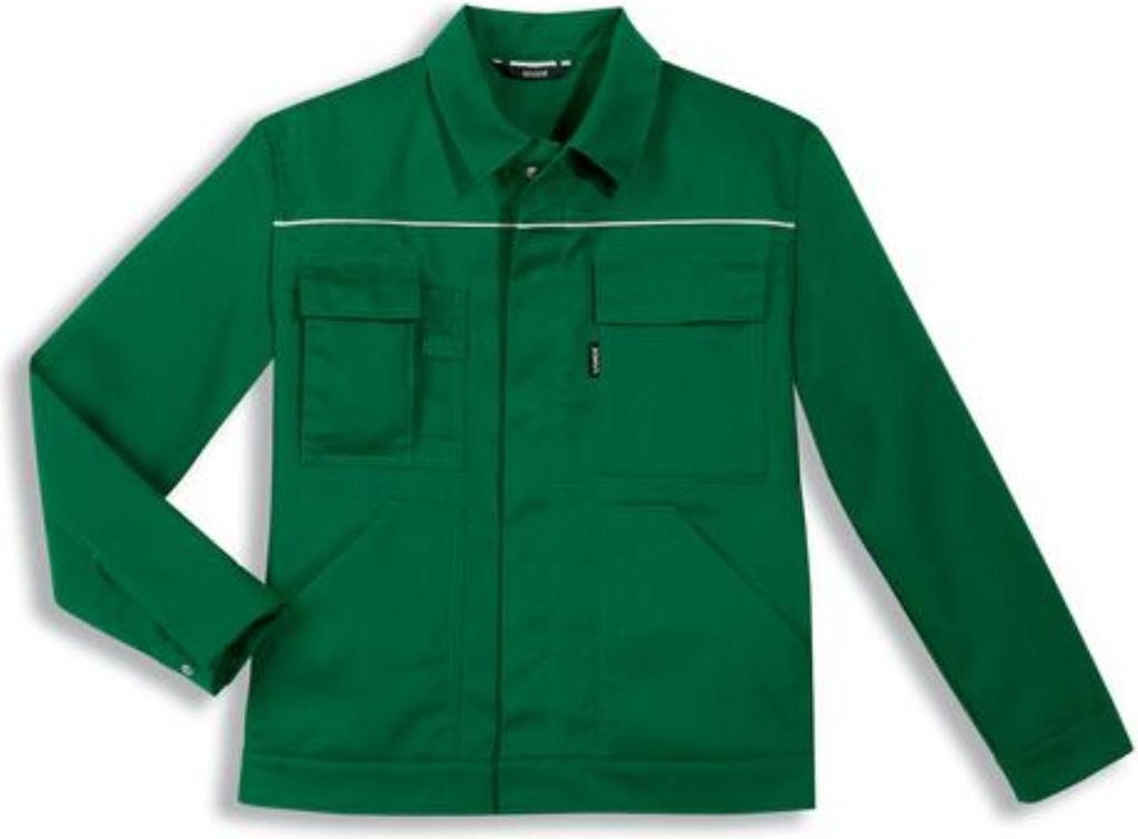 uvex Arbeitsjacke extra grün Gr. 56, 58